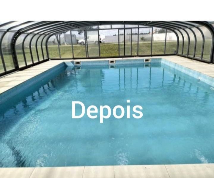 Limpezas de piscina e casa de máquinas a partir