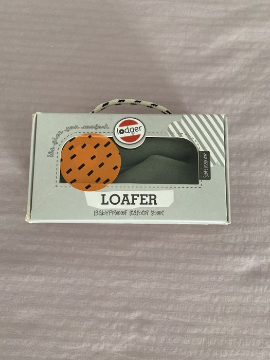 Sapatinho verde em pele - tamanho 20