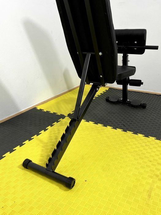 Zestaw Do Ćwiczeń 130kg Domowa Siłownia Ławeczka Atlas Sprzęt Siłowy