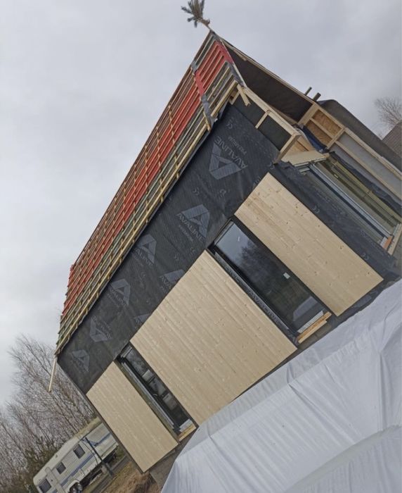 Dom 35m konstrukcja szkieletowa