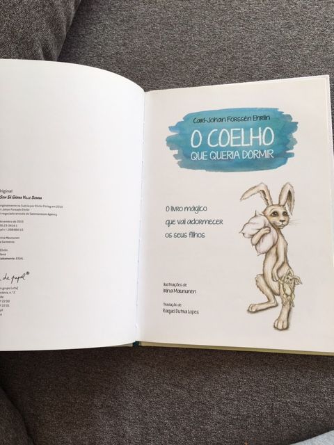 "o Coelho que queria dormir"