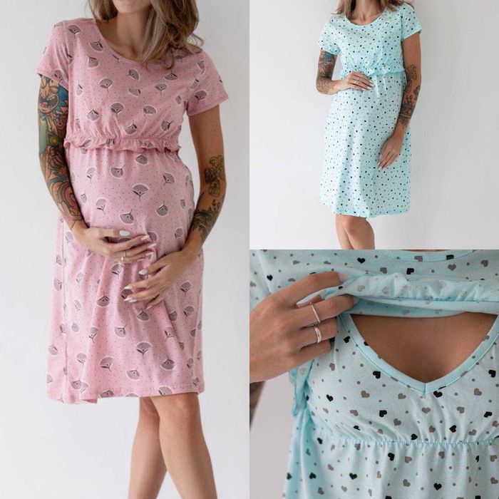 Сорочка для вагітних та годуючих мам