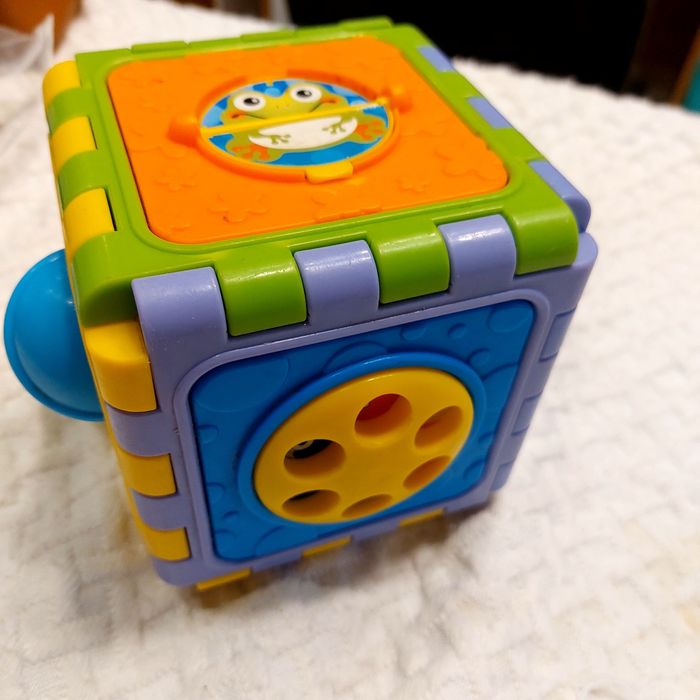 Розвиваючий куб-пазл