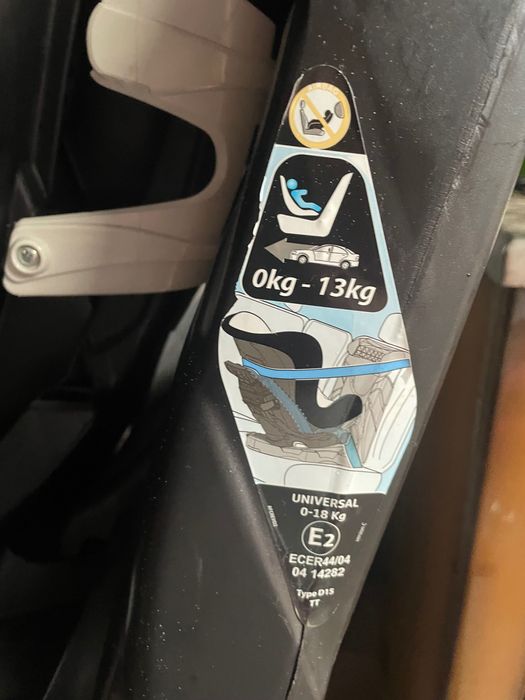 Cadeira auto 360 graus dos 0 aos 18 kilos