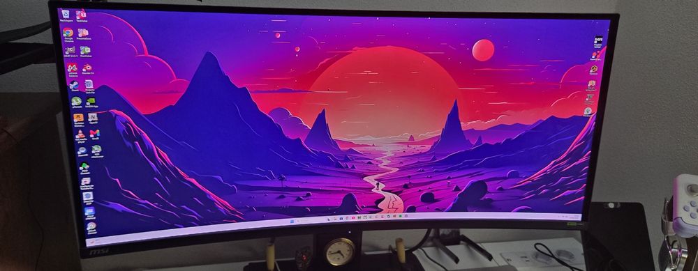 MSI MPG MAG 341CQPX QD-OLED 34" — 240Hz — Com Garantia