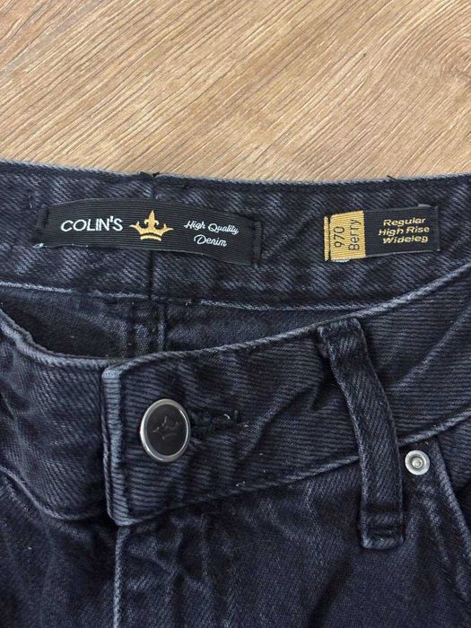 Чорні широкі джинси