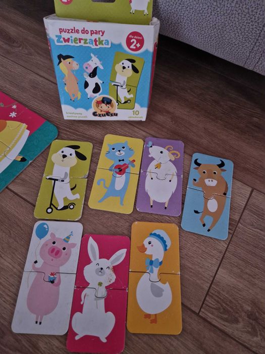 Puzzle czu czu księżniczki i zwierzątka