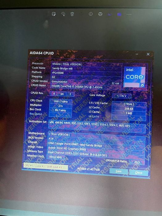 Продам ноутбук Dell Vostro 3750