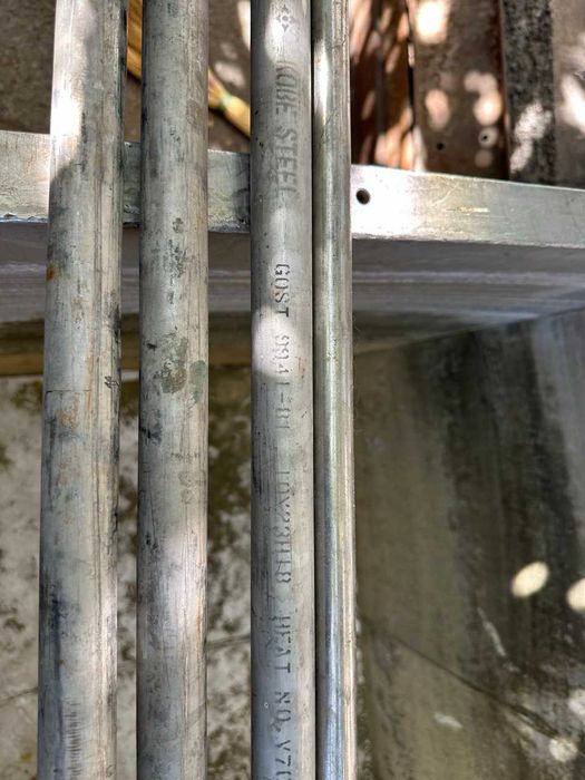 Труби з харчової нержавіючої сталі Ø32 та Ø25 мм