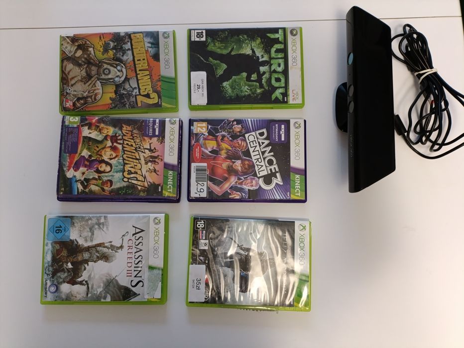 Kinect + 6 gier sprzedam gra