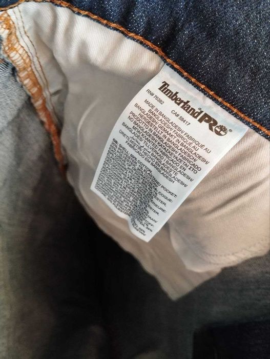 Timberland PRO XL Оригинал Новые Джинсы США W38 L34