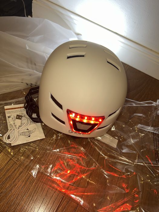 Gridinlux Safe & Go white kask 57-61 cm