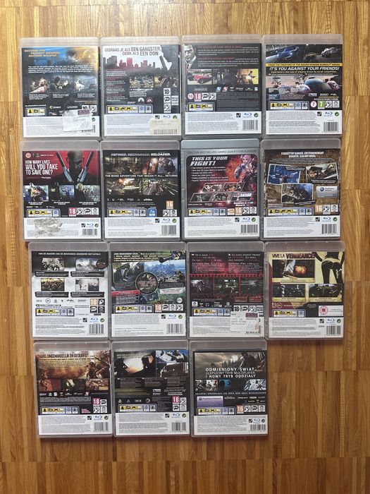 Zestaw 15 gier PS3 – The Saboteur, Godfather II, Spec Ops, GoldenEye