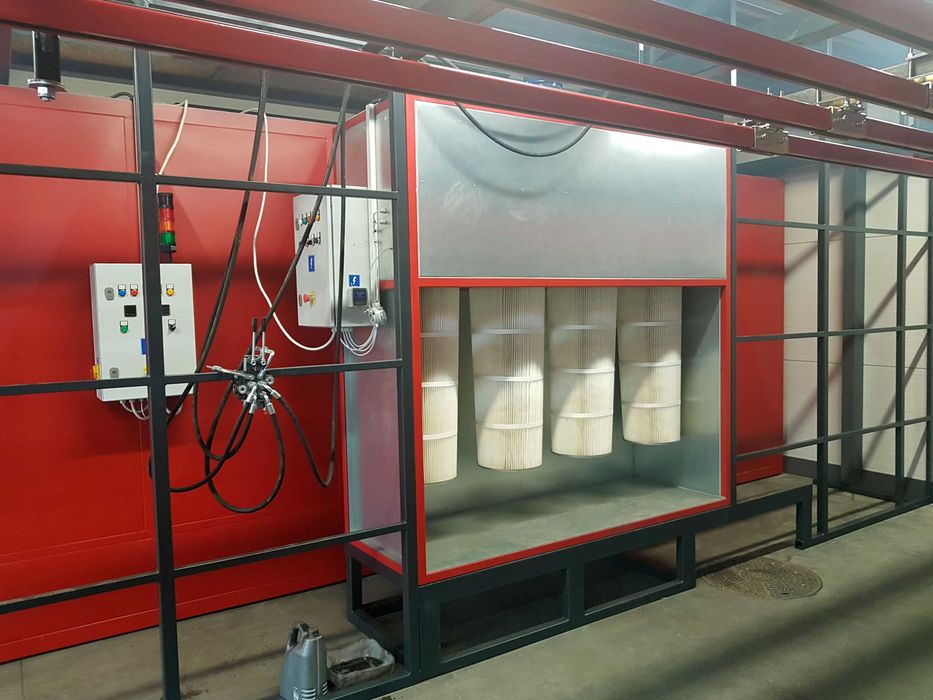 Piec olejowy kabina komora malarnia lakiernia proszkowa Producent