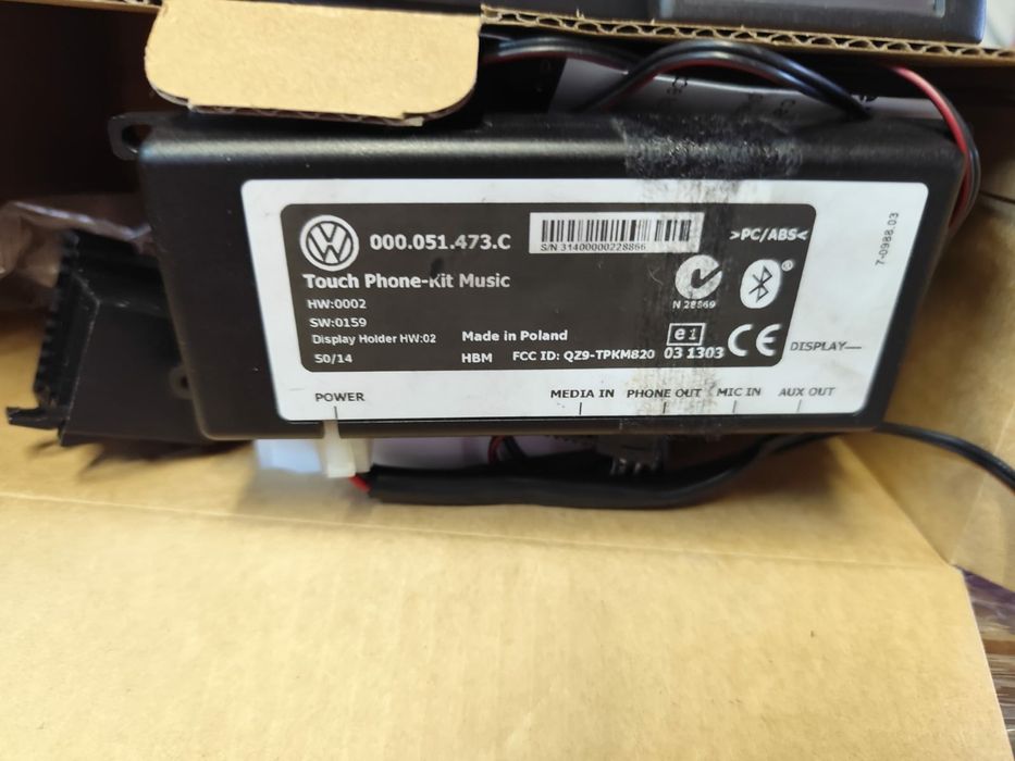 Rádio CD com bluetooth