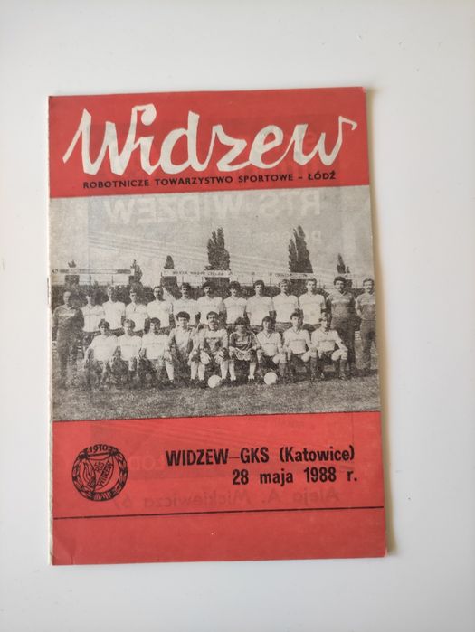 Program Widzew Łódź - GKS Katowice 88' PRL