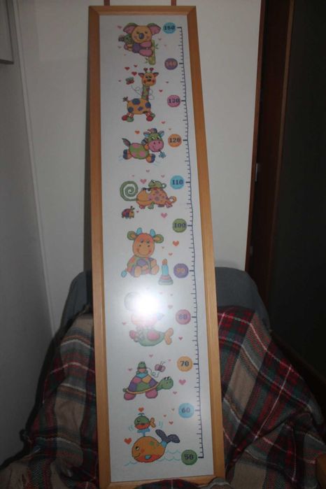 Quadro em bordado - infantil