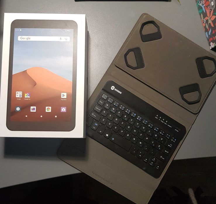 Tablet T8100 + capa com teclado64730029951873121