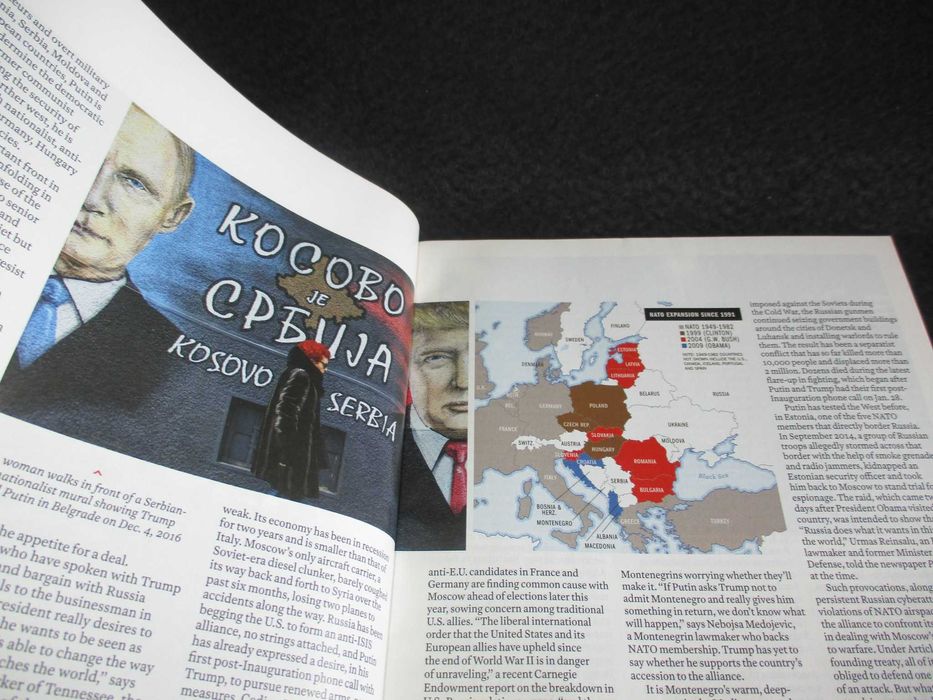 Revista Time Nothing to See Here President Trump