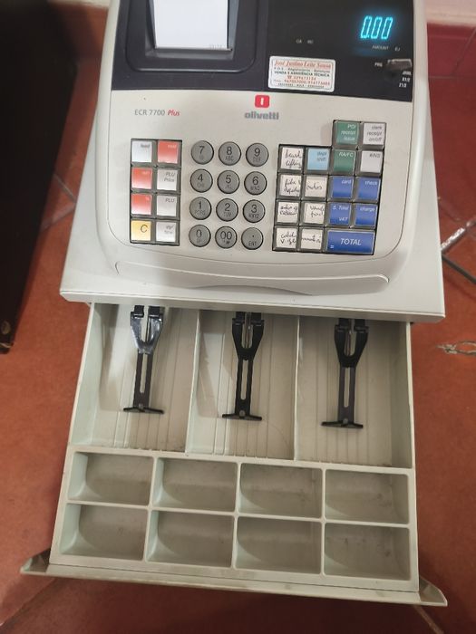 Máquina registadora Olivetti