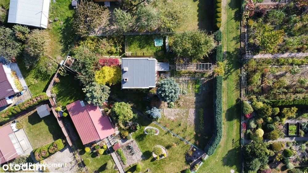 Działka ROD 404 m² z murowanym domkiem – Gniezno, Winiary