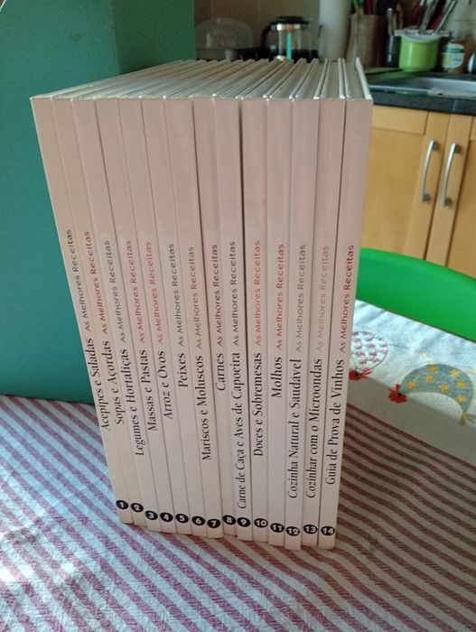 Colecção completa 14 volumes cozinhas do mundo as melhores receitas