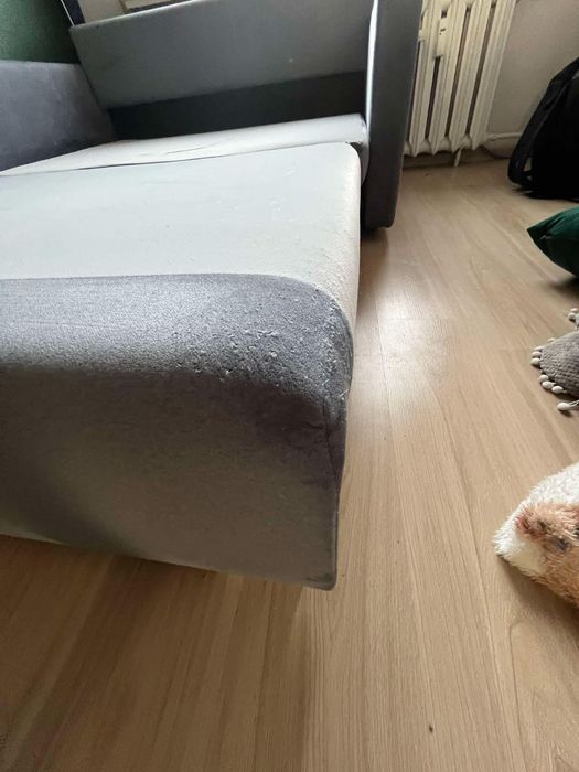 FOTEL / ŁÓŻKO rozkładane, 2 osobowe, z pojemnikiem na pościel.
