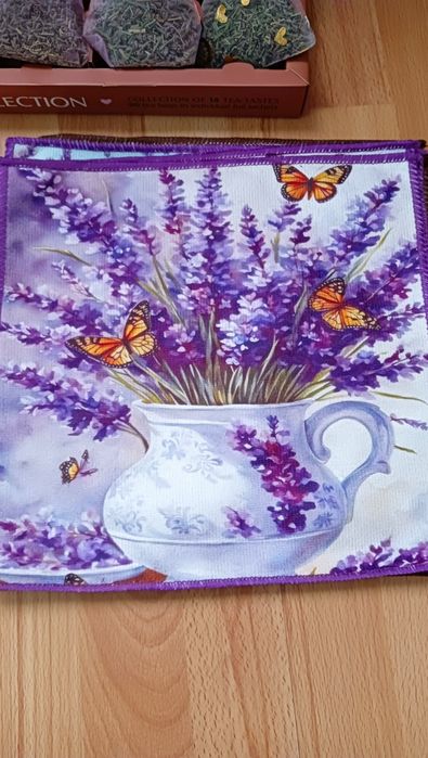 Аромасаше з лавандою,мішечки лаванди зроблені своїми руками