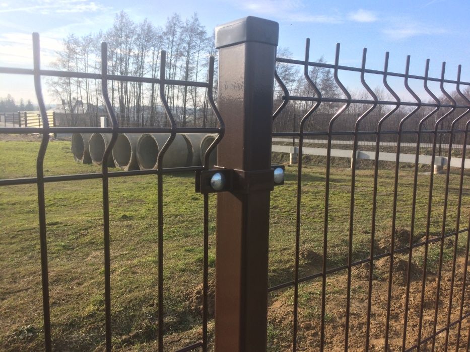 Panel ogrodzeniowy fi 4mm 123x250cm ocynk + RAL