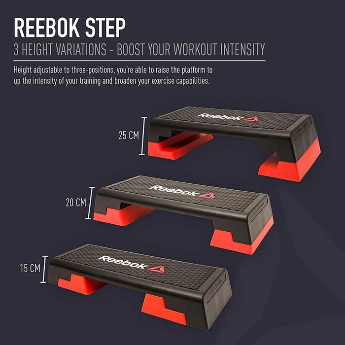 Reebok Step com 3 patamares