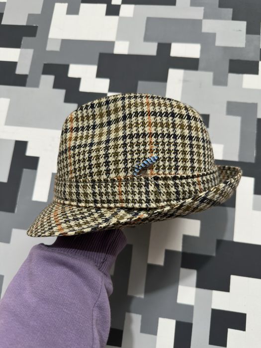 Kapelusz Christy's London Line Durham Wełna Tweed Vintage