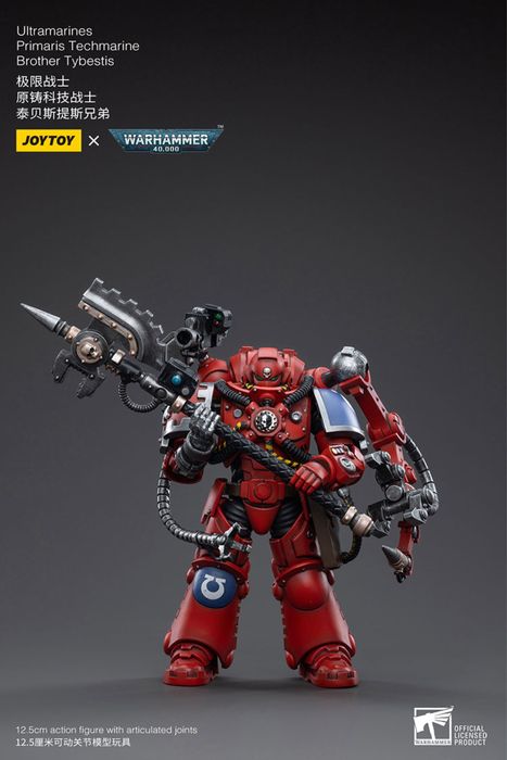 Фігурка warhammer 40k JoyToy ultramarine Techmarine tybestis 1/18