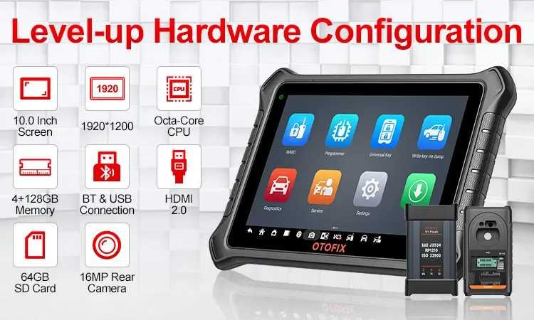 Autel OTOFIX IM2 Máq Diagnóstico OBD + Programação IMMO Chaves (NOVO)