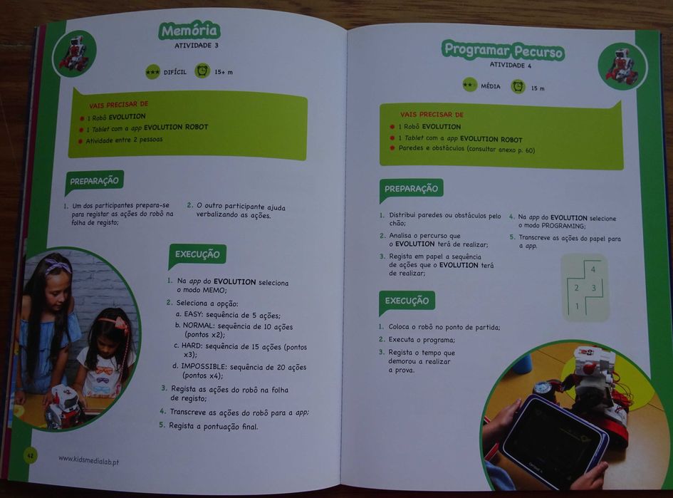 Aprender Com Robôs (Livro de Atividades)