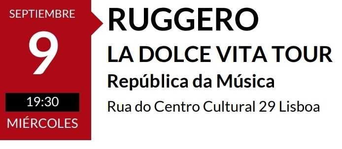 Ruggero em Lisboa