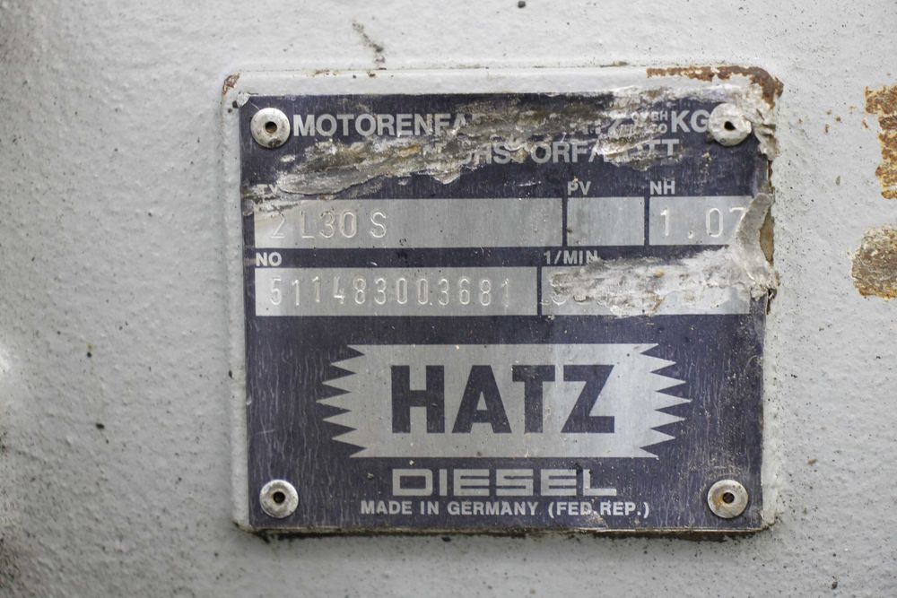 walec zagęszczarka Hatz 2l30s silnik kompresor agregat mixokret diesel