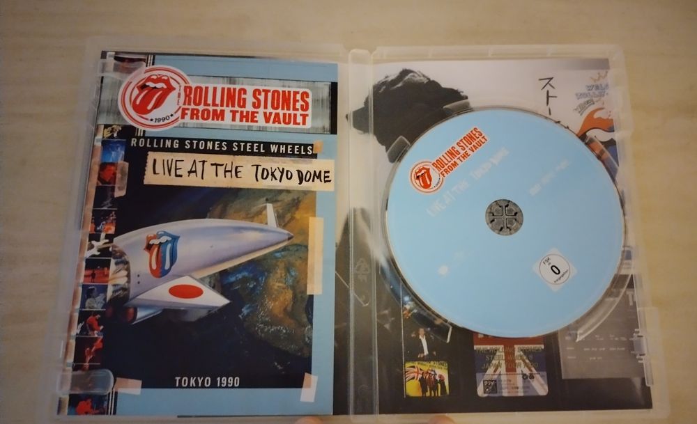 Rolling Stones live at Tokyo Dome dvd estado novo