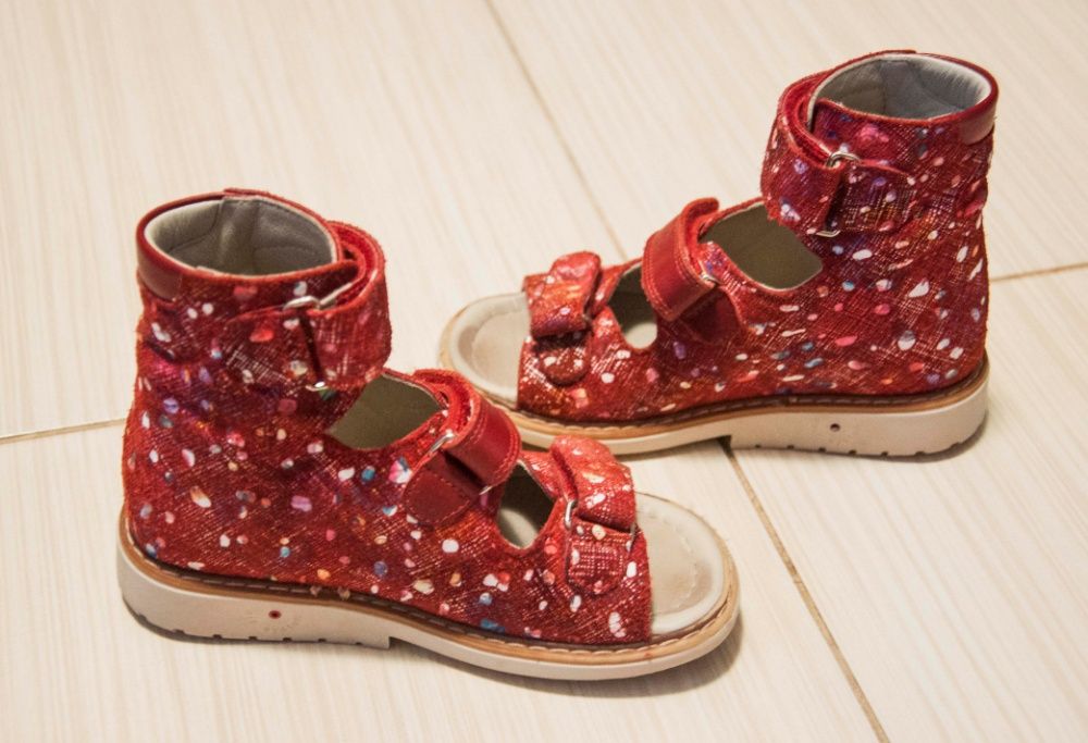 Ортопедические босоножки (с высоким берцем) Woopy Ortopedic. 27р.