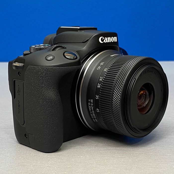 Canon EOS R50 (24.2MP) + RF-S 18-45mm f/4.5-6.3 IS STM | NOVA | 3 ANOS DE GARANTIA