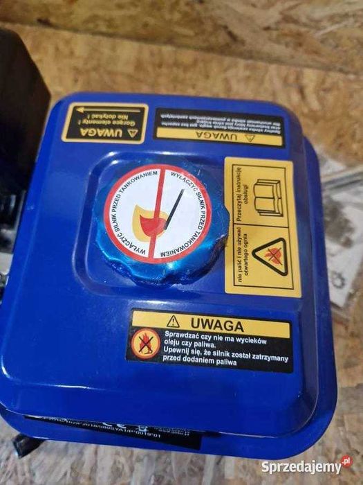Silnik spalinowy geko 6.5HP czujnik oleju G80252