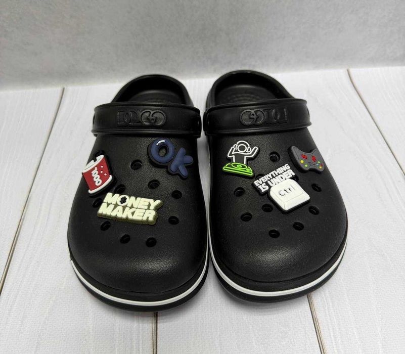 Дитячі сабо крокси crocs  Dago 33-36  чорний