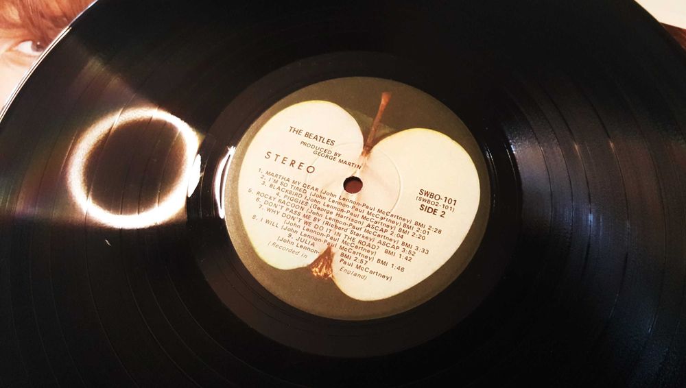 Płyta winylowa The Beatles White Album Apple Records