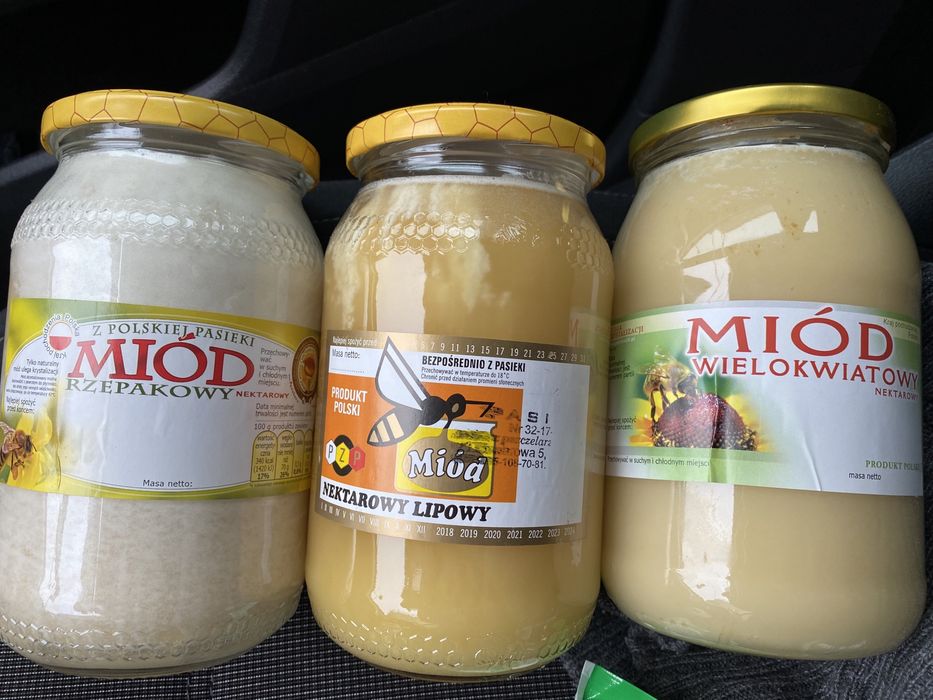 Sprzedam miód z własnej pasieki