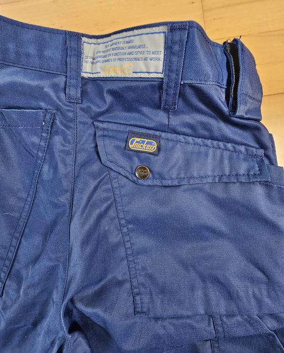 NOWE robocze spodnie męskie Snickers granatowe profesjonalne super trw