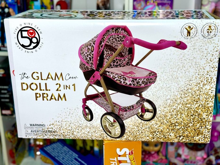 Дитяча коляска візочок для ляльок FIVEoNINT