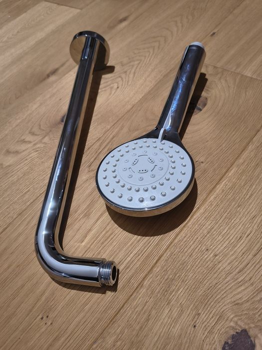 Zestaw baterii prysznicowej Omnires chrom