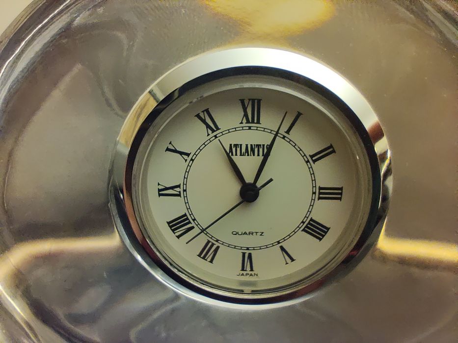 Relógio em cristal Atlantis