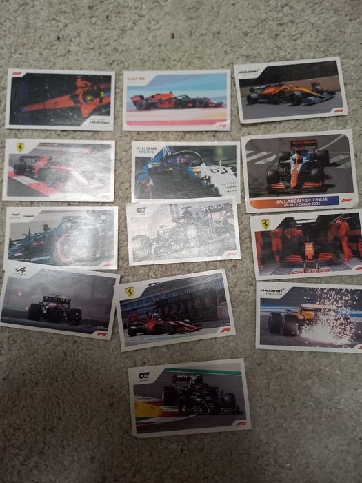 Cromos Ninjago, e cromos F1 20/21 e caderneta