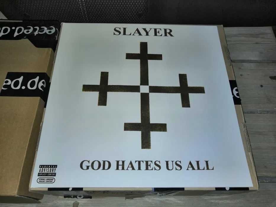 Slayer God Hates Us All LP czarny winyl