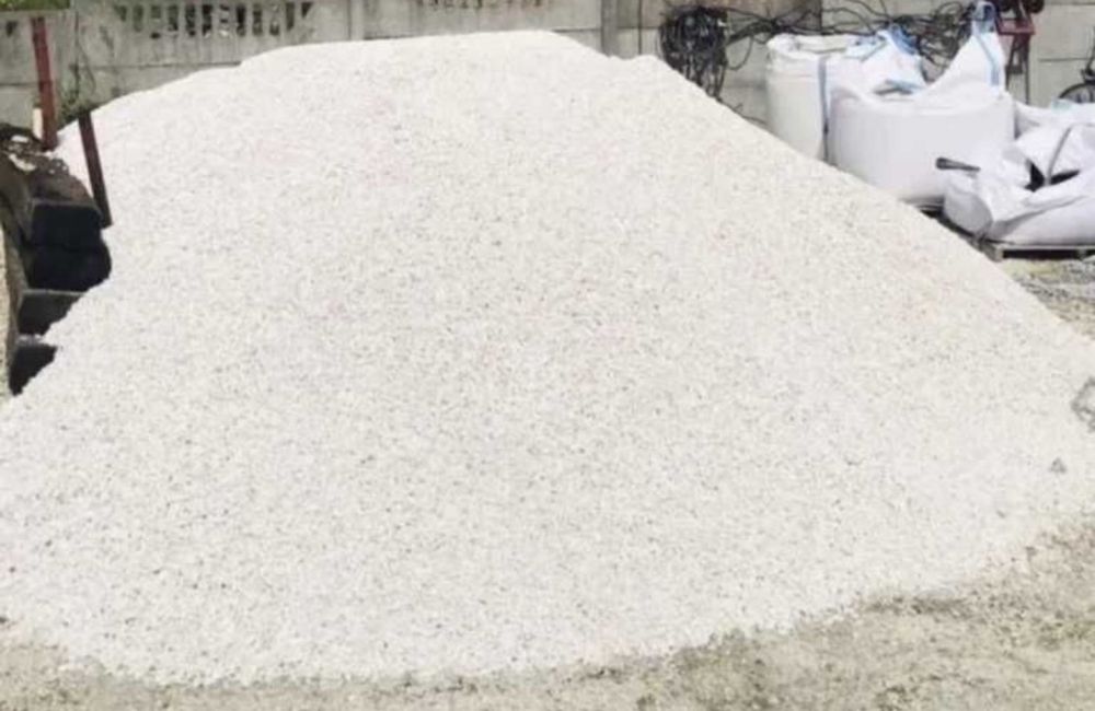 BIAŁA MARIANNA EXTRA WHITE Śnieżnobiały Kamień 8-16, 32 Grys Akwarium